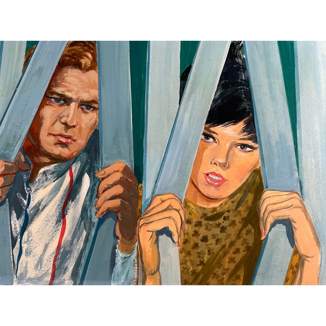 Land of the Giants Concept Art Painting Iwin Allen 1960's Hollywood Mid-Century Modern Space Age Pop Culture Art Hollywood Television Movies For Sale - Image 4 of 4