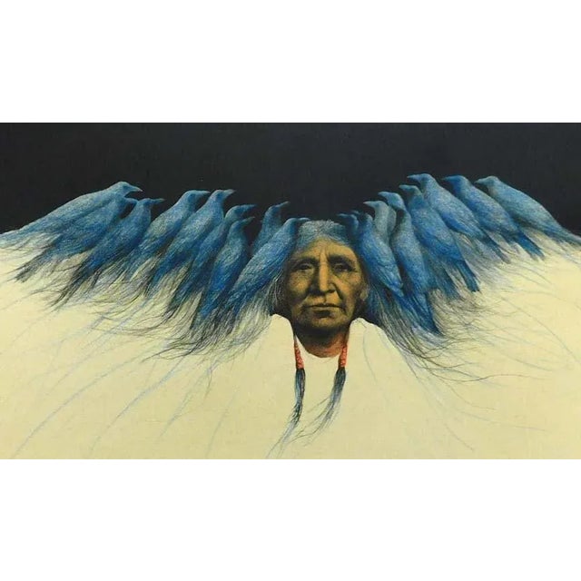 "Whispers" by Frank Howell Original Limited Edition Lithograph on paper Hand signed &Titled by the artist Art Size: 15" x...