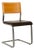 Set of 6 Wöstmann Leather Chairs, Brown Core Beech, Cantilever For Sale