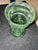 Mid 20th Century Verrerie De Biot Vintage Hand-Blown Biot France Seeded Bubble Glass Vase With Etched Ship For Sale - Image 5 of 10