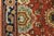 Heriz Runner 2’8” X 10’2” Red Wool Traditional Hand-Knotted Oriental Rug For Sale - Image 9 of 14