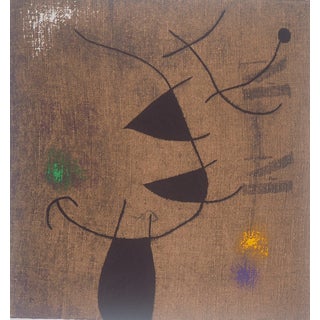 Joan Miro, Woman in the Wind, Lithograph For Sale