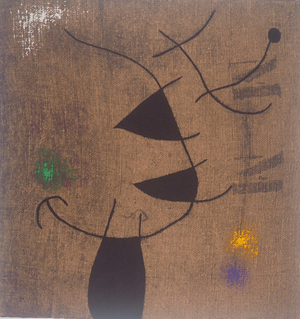 Joan Miro, Woman in the Wind, Lithograph
