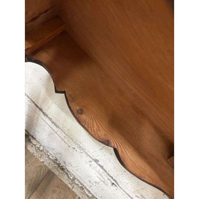 Vintage French Louis XV Style Console Hall Table Sideboard Buffet Writing Desk For Sale - Image 15 of 16