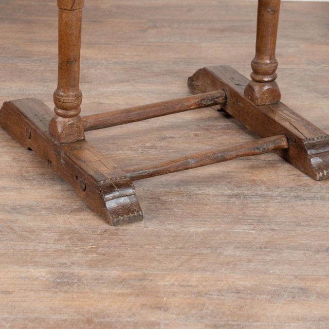 19th Century Danish Oak Side Table For Sale - Image 13 of 14