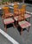 Mid 20th Century Mid Century Modern Dining Chairs | Benny Linden Style Set of Six With Armchairs For Sale - Image 5 of 12