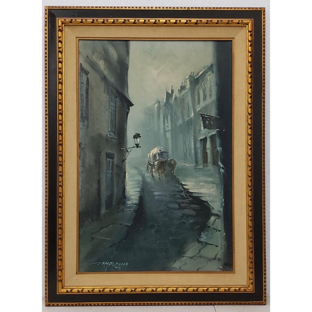 Jose Campuzano 1918 1979 Original Oil Painting C 1960s Chairish