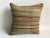 Vintage Turkish Striped Design Kilim Pillow For Sale In Phoenix - Image 6 of 6