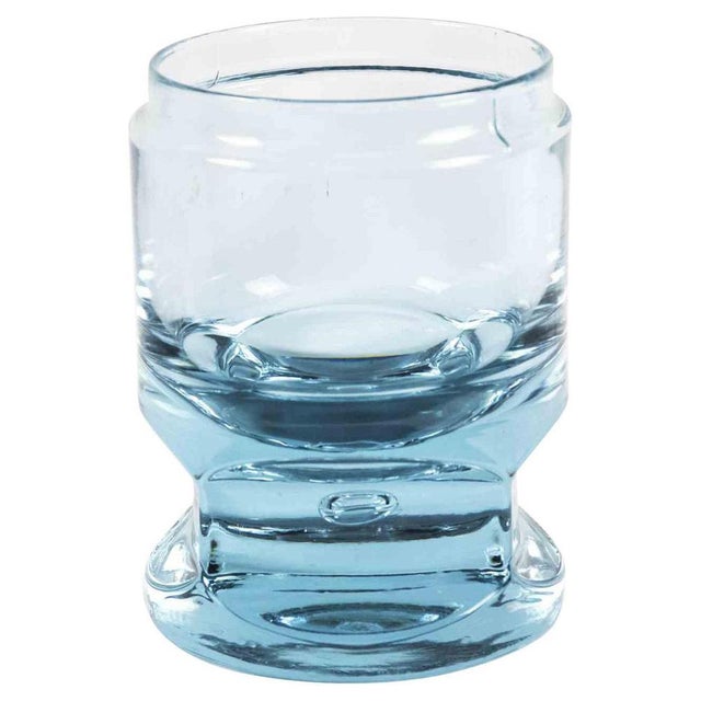 1970s Vintage Ice Glass Vase, Italy, 1970s For Sale - Image 5 of 5