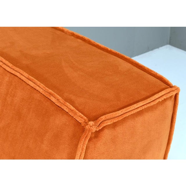 Orange COR Trio Sectional Sofa, 1970s, Set of 9 For Sale - Image 12 of 18
