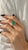Natural Emerald Diamond Ring Size 7 14k White Gold 7.17 TCW Certified For Sale In New York - Image 6 of 18