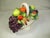 Capodimonte Vintage Capodimonte Ceramic Basket of Fruit For Sale - Image 4 of 8