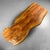 Brown Japanese Organic Live Edge Side Table in Zelkova Wood, 1960s For Sale - Image 8 of 12