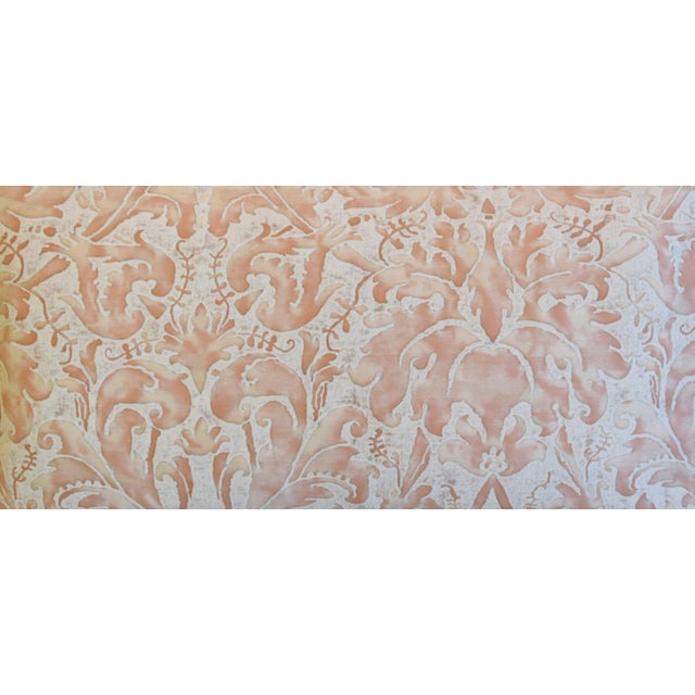 Fortuny Italian Designer Mariano Fortuny Lucrezia Botanical Feather/Down Pillow For Sale - Image 4 of 7