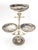 A lovely antique circa 1860-70s silver plated two tier compote server with removable bowls. In excellent condition for its...