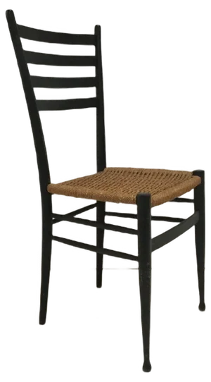 Vintage Italian Wooden Dining Chair