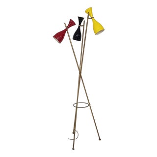Floor Lamp in the style of Arredoluce, Italy, 1960s For Sale