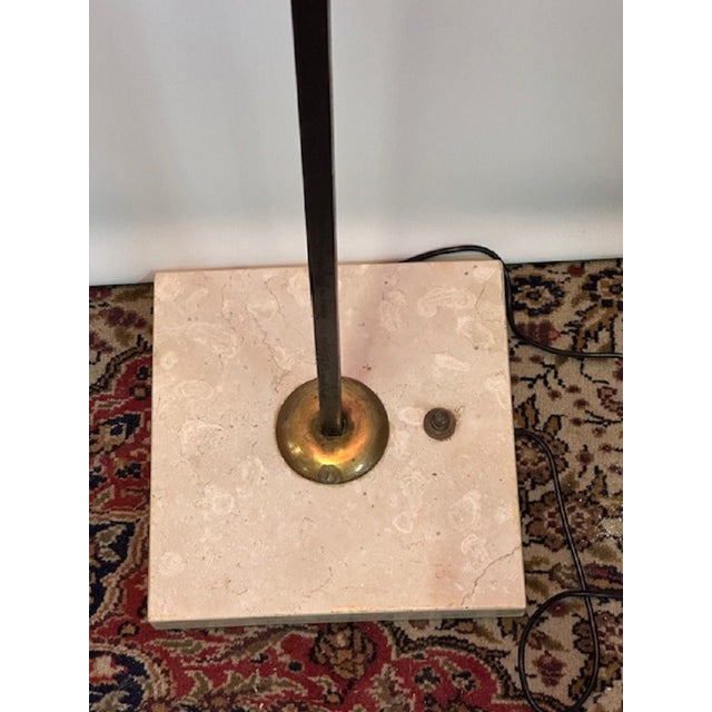 Floor Lamp with Red Lampshades from Stilnovo, 1950s For Sale - Image 5 of 17