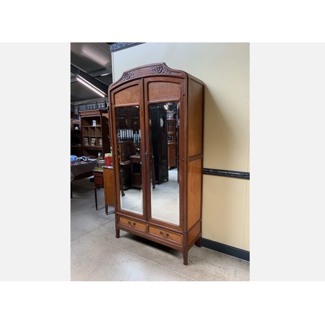 Antique Linen Cupboard, 1910 For Sale - Image 6 of 11