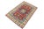 Shabby Chic Rustic Kazak Red/Beige Wool Rug - 5'10''x8'9'' For Sale - Image 3 of 10