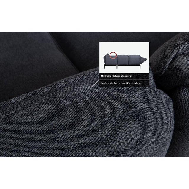 Rolf Benz Mera 386 Fabric Corner Sofa Grey Sofa Couch For Sale - Image 13 of 18