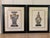 Large Contemporary Chinoiserie Urn Prints, Framed - a Pair For Sale - Image 11 of 11