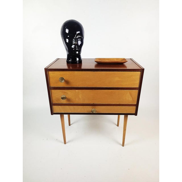 Vintage Nightstand in Wood, 1970s For Sale - Image 9 of 14