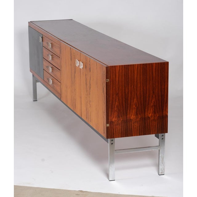 Dutch Rosewood Sideboard by Fristho Franeker, 1960s For Sale - Image 5 of 16