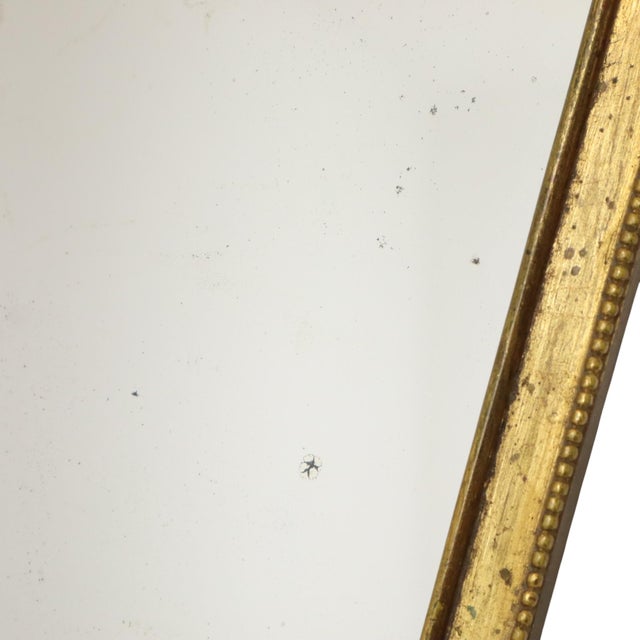 Baroque French Crested Mirror with Gold Leaf Gilt, 1960s For Sale - Image 6 of 18