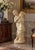 Impressive Italian large-scale classical carved marble figural sculpture depicting an embracing male and female couple in...