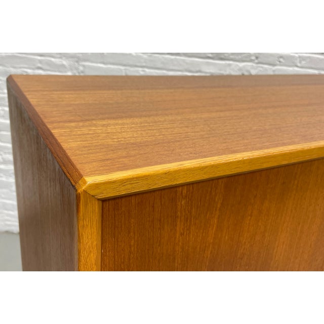 Large Danish Mid Century Modern Teak Credenza / Highboard Sideboard, C. 1960's For Sale - Image 12 of 12