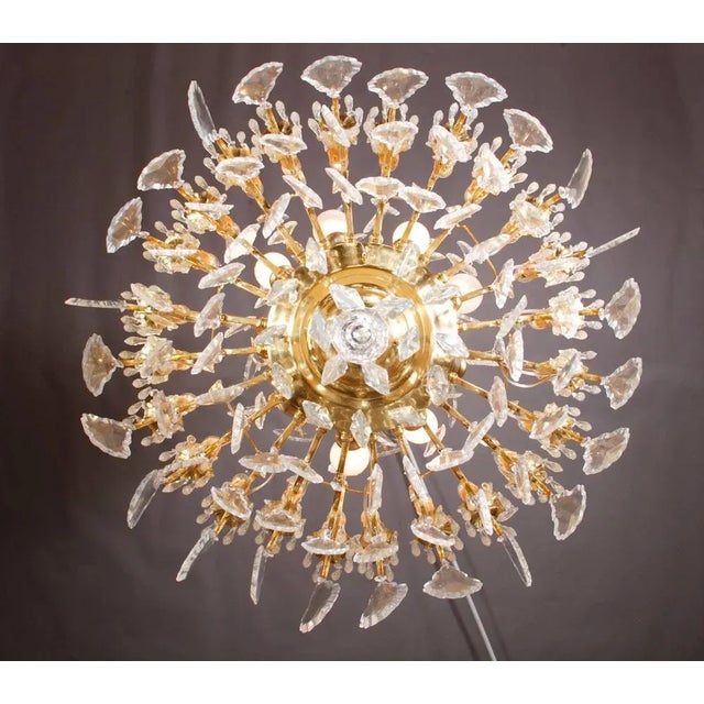 20th Century Louis XV Style Prism Chandelier For Sale - Image 4 of 11