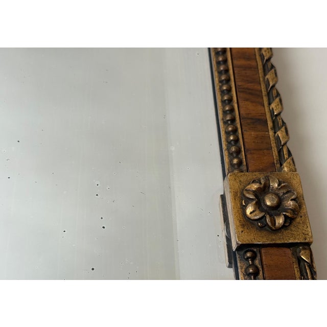 French Louis XVI Style Mirror with Antique Glass, 1800 For Sale - Image 12 of 18