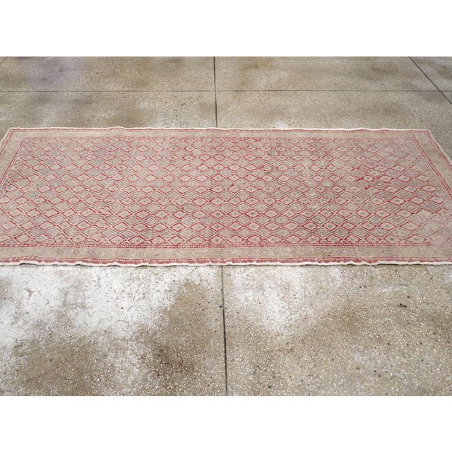 Galerie Shabab Collection Mid-20th Century Turkish Anatolian Small Runner For Sale In New York - Image 6 of 10
