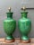 Vintage Mid-Century Modern Drip Glaze Ceramic Lamps - A Pair For Sale - Image 12 of 12