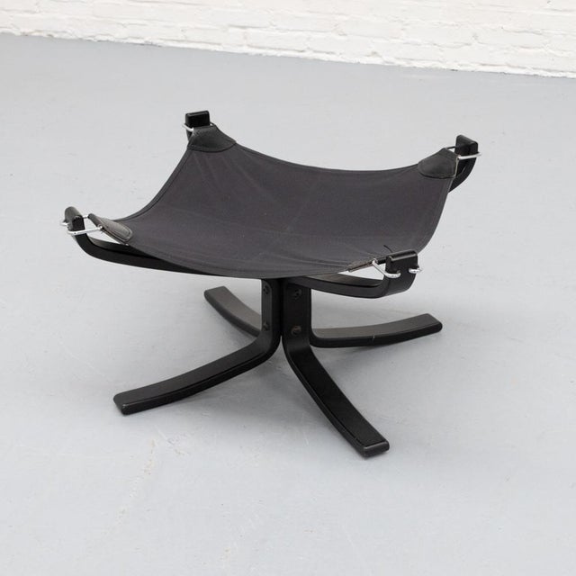 Falcon Ottoman by Sigurd Ressel for Vatne Möbler, 1970s For Sale - Image 12 of 12