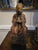 15th Century & Earlier Antique Chinese Giltwood Temple Figure – Seated Deity / Dignitary (Ming to Qing Dynasty, 18th/19th Century) For Sale - Image 5 of 5