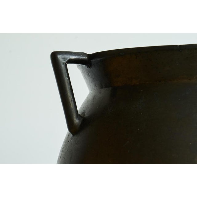 Large Antique Cauldron in Bronze For Sale - Image 3 of 13