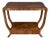 Art Deco Style Walnut Veneer Console Table, 20th Century For Sale