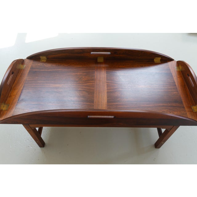 Mid-Century Modern Danish Rosewood Coffee Table, 1960s For Sale - Image 16 of 18
