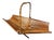 Vintage Foldable Fruit Bowl in Bamboo, 1970s For Sale