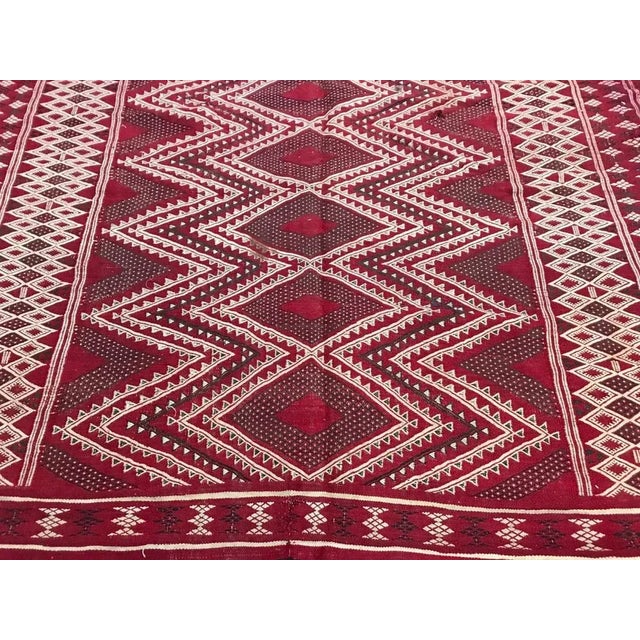 Vintage Moroccan Kilim For Sale - Image 14 of 18