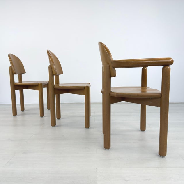 Brown Rainer Daumiller Dining Chairs – Set of 6 For Sale - Image 8 of 12