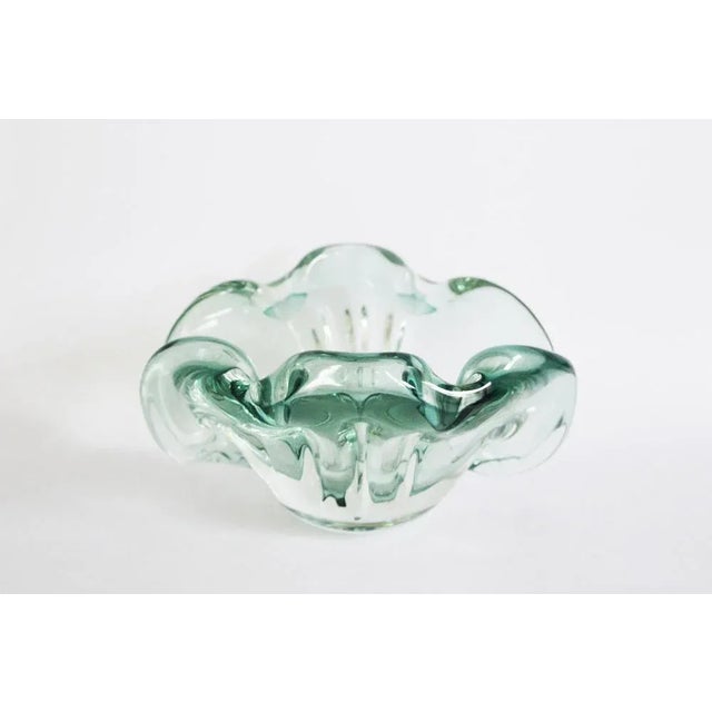 Mid-Century Modern Vintage Glass Bowl by Josef Hospodka for Chribska, 1960s For Sale - Image 3 of 8