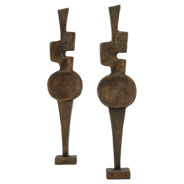 Metal Bronze Sculpture, Sweden For Sale - Image 7 of 7