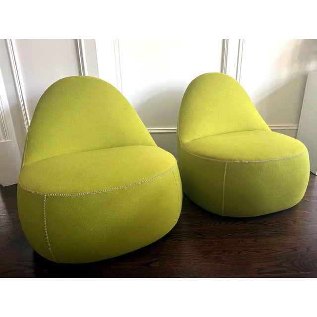 2020s Pair of "Mitt" Lounge Chair by Bernhardt Design For Sale - Image 5 of 12