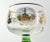 1970s 1970s Schott-Zwiesel Green & Gold Leaf 6 German Roemer Wine Glasses For Sale - Image 5 of 10