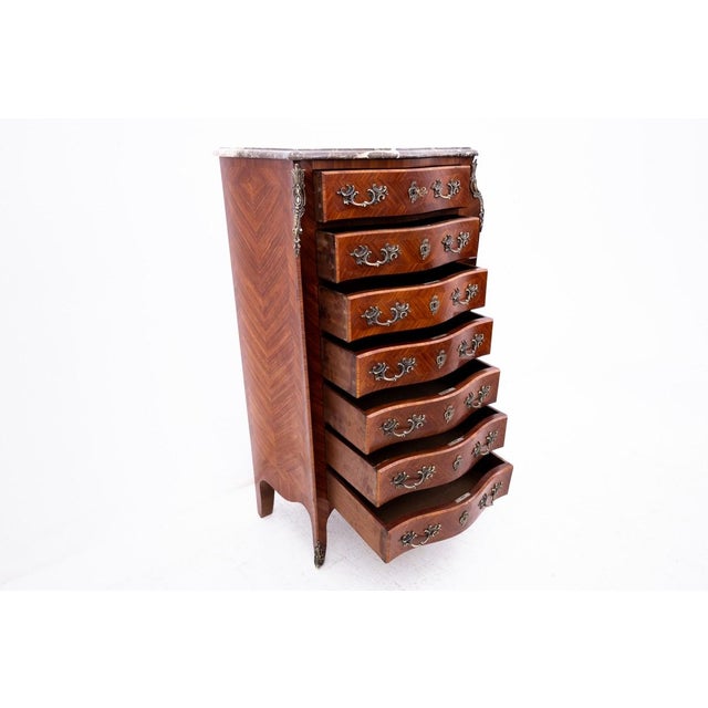 Early 20th Century Chest of Drawers-Chiffonier, France, 1890s, in Very Good conditions. Designed 1890 to 1919