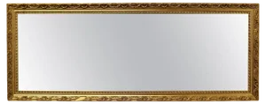 Long Gilt Frame Wall Mirror, 1920s