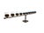 Late 20th Century Jan Barboglio Hand-Forged Iron Candelabra, 3-Foot Statement Candle Holder For Sale - Image 12 of 15